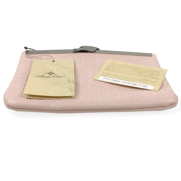 Patricia Nash Twisted Woven Embossed Asher Frame Clutch